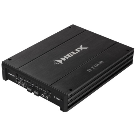 HELIX D FOUR  4 Channel 520 Watts Peak Power Car Amp Amplifer With Active Crossover HELIX D FOUR  4 Channel 520 Watts Peak Power Car Amp Amplifer With Active Crossover